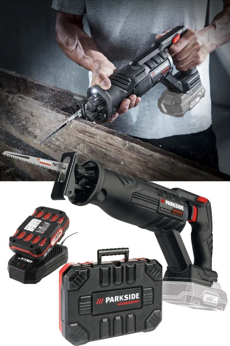 PARKSIDE Performance 20 V Cordless Reciprocating Saw »PSSAP 20 Li C4«, With Battery 2AH And Charger