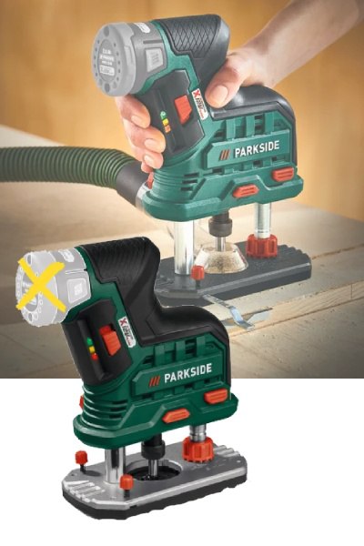 PARKSIDE® 12 V Cordless Router »POFA 12 B3«, Without Battery And Charger