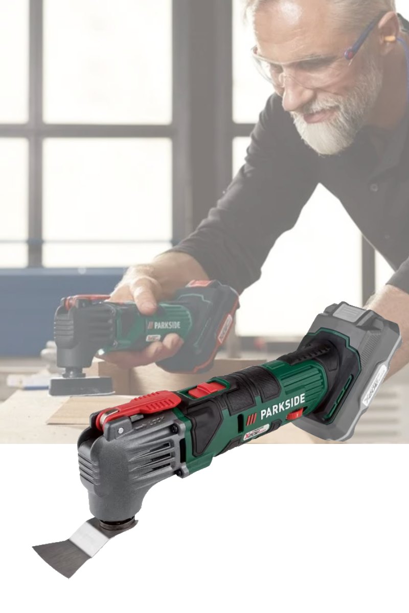 PARKSIDE® PAMFW 20-Li A1 Cordless Multi-Tool, 20V 