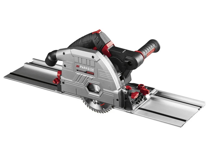 PARKSIDE 20 V Cordless Plunge Saw With Guide Rails