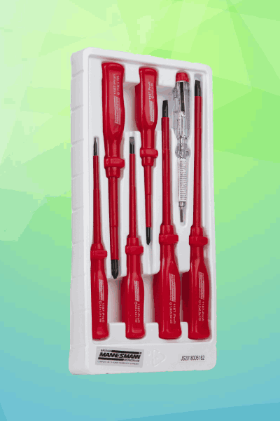 Mannesmann Electric Screwdriver Set