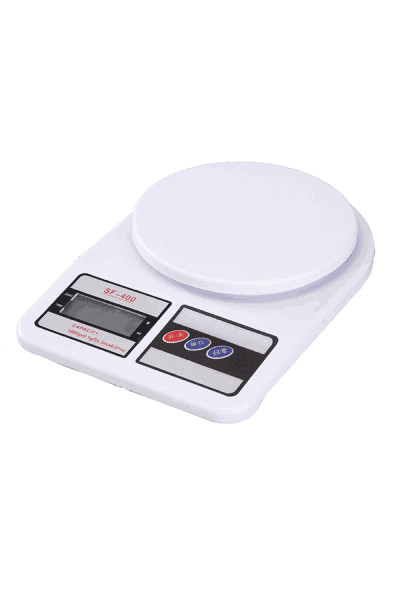 Generic Electronic Kitchen Digital Weighing Scale (White, 10 Kg)