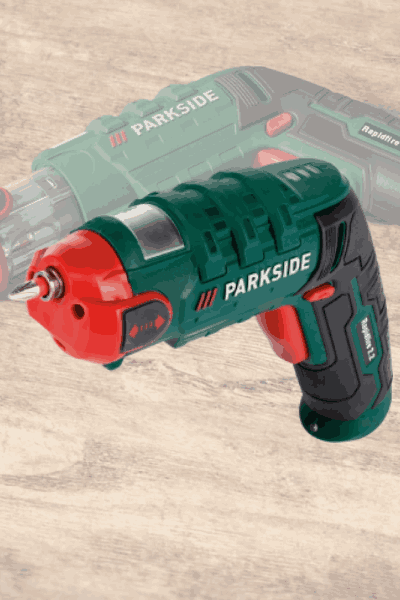 Parkside Multi-Tip Cordless Screwdriver. Rapidfire 2.2