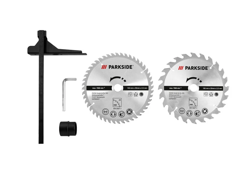 PARKSIDE® Handheld Circular Saw PHKS 1350 E4