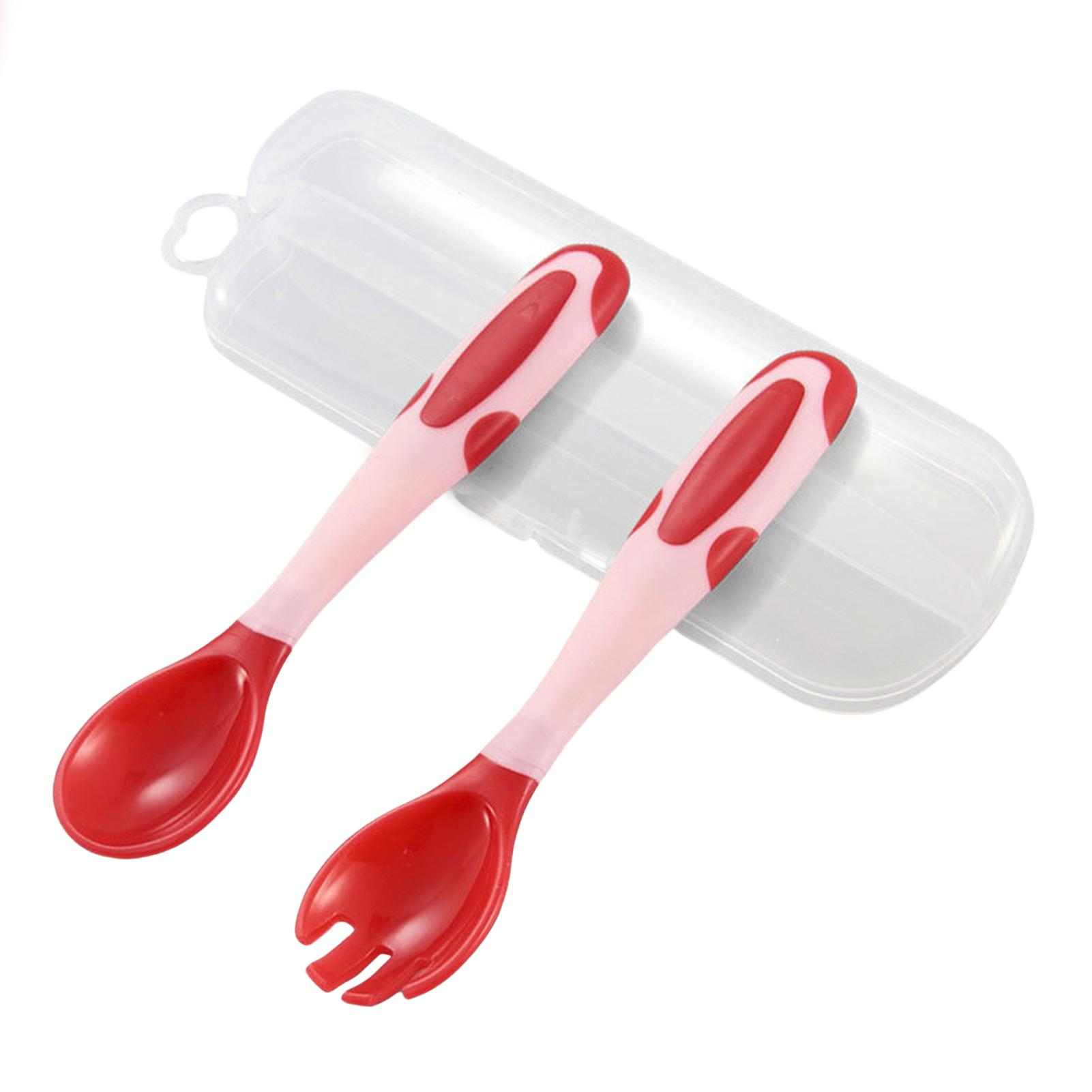 Temperature Sensitive Baby Spoon And Fork