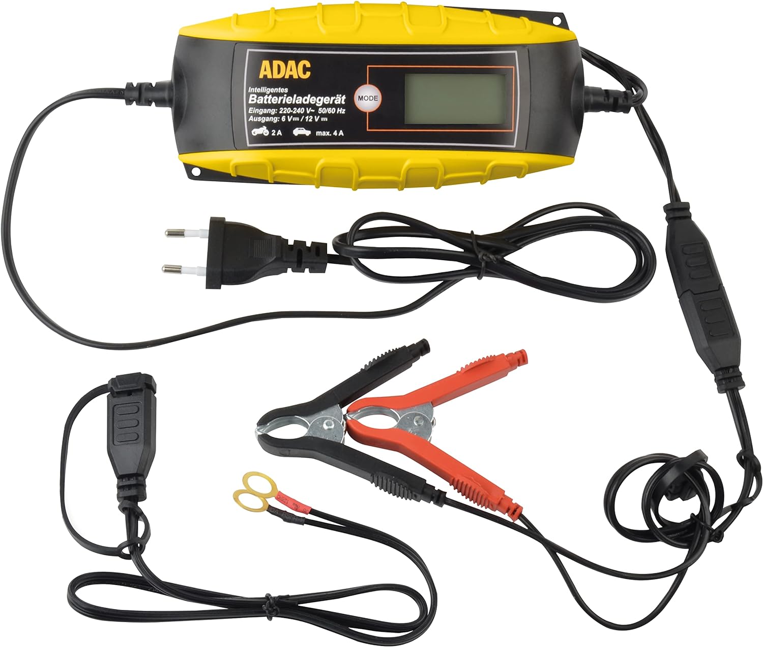 ADAC Battery Charger 6 And 12 Volt With Comfort Clamp M12716