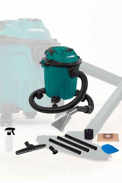 VONROC Wet & Dry Vaccum Cleaner 1000 W, VC502AC