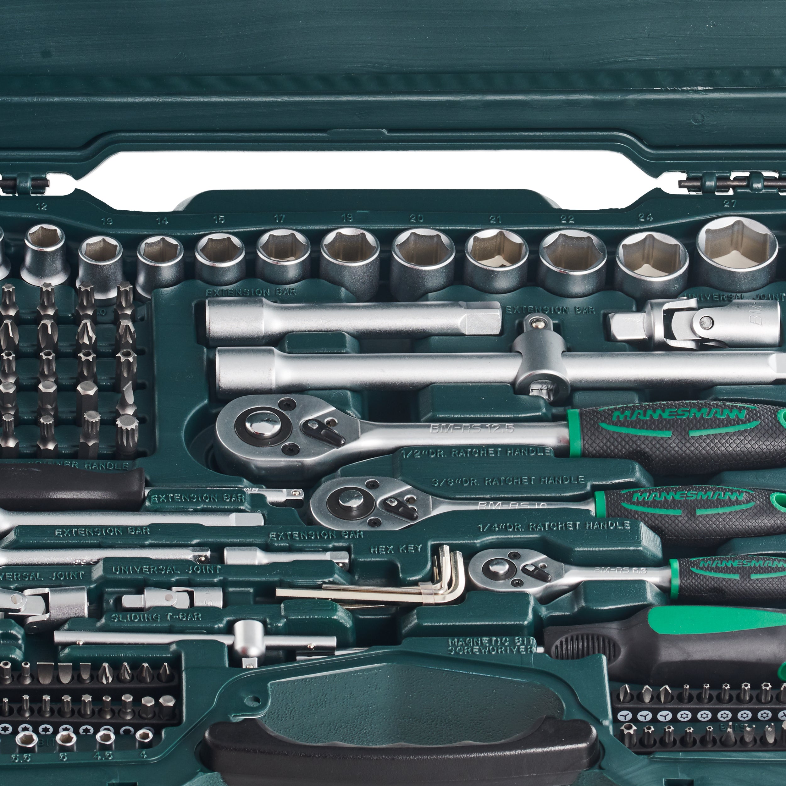 Mannesmann 215 Piece Socket Wrench Set