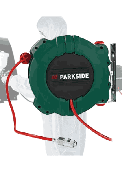 Parkside Compressed Air Hose Reel PSDT 10 B3 