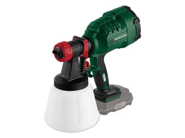 PARKSIDE® Cordless Paint Sprayer PFSA 20-Li B2, 20 V (without Battery And Charger)