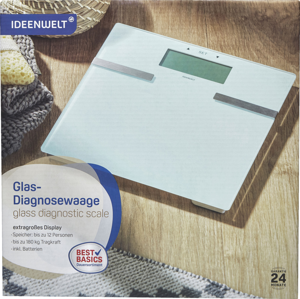 Ideenwelt Glass Diagnostic Scale