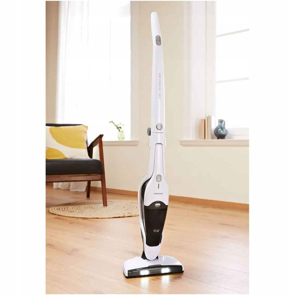 Silvercrest® 2-in-1 Cordless Vacuum Cleaner, 18V