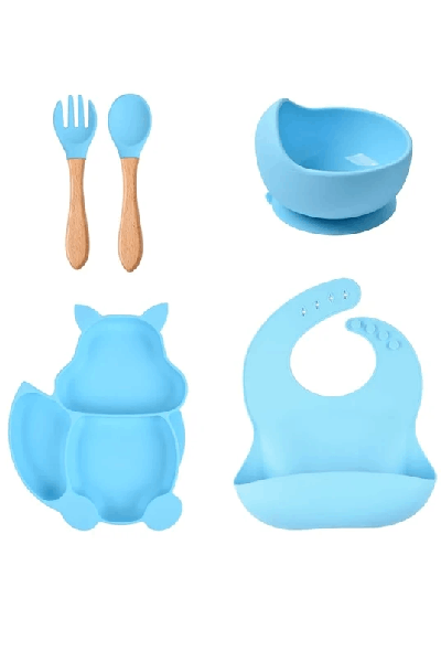 5Pcs Baby Silicone