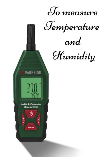 Parkside Humidity & Temperature Meter