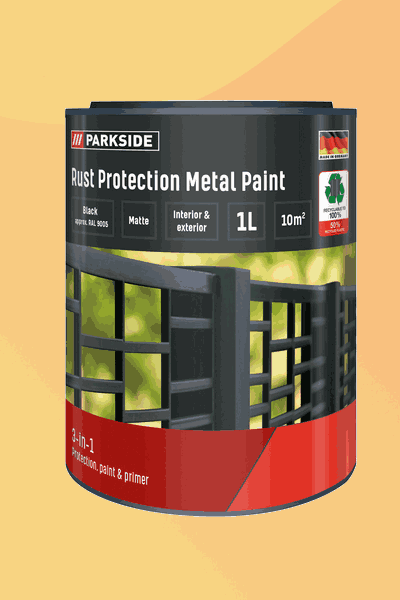 Parkside 1L Rust Protection Metal Paint