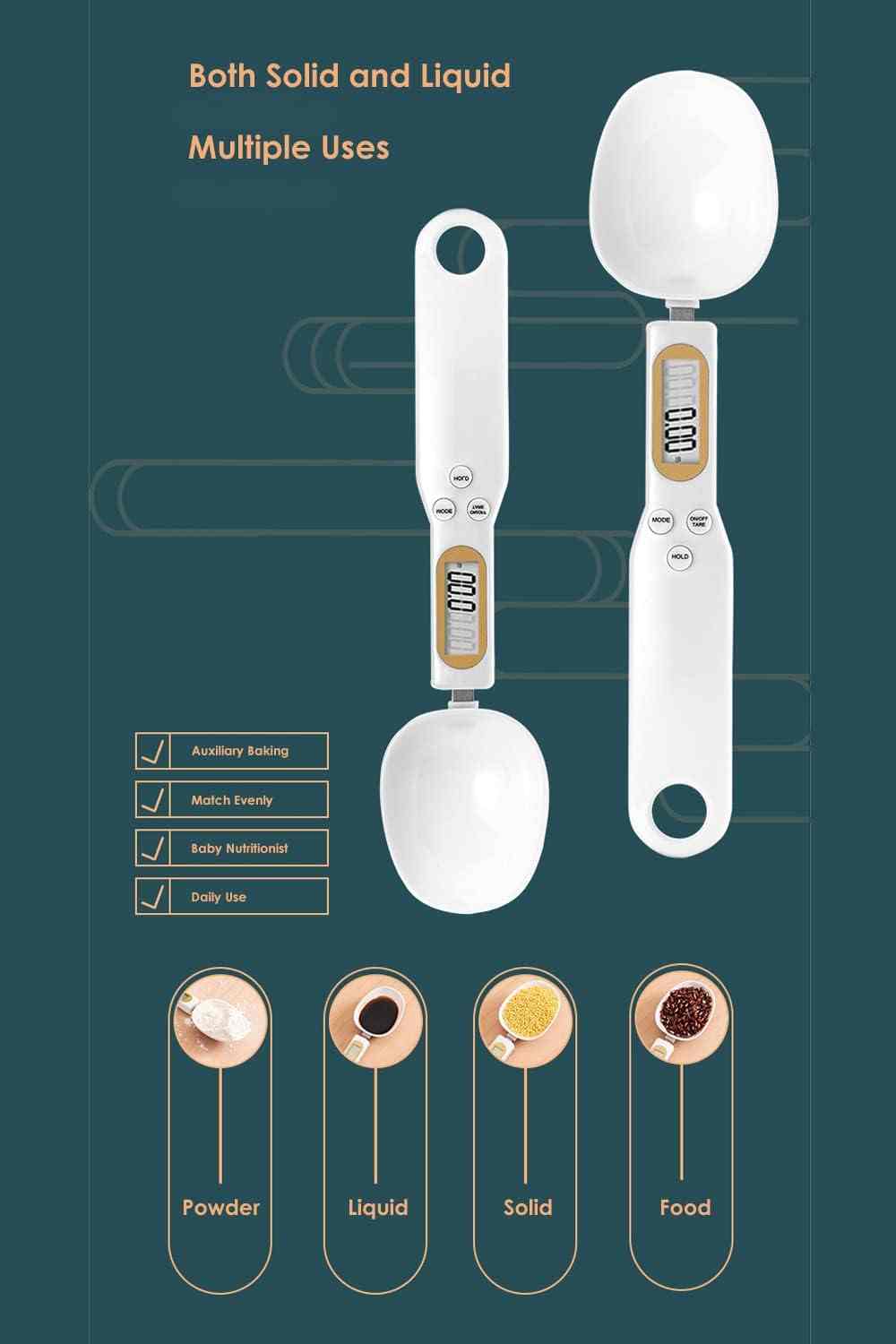 Digital Spoon Scale Kitchen Electronic Measuring Spoon