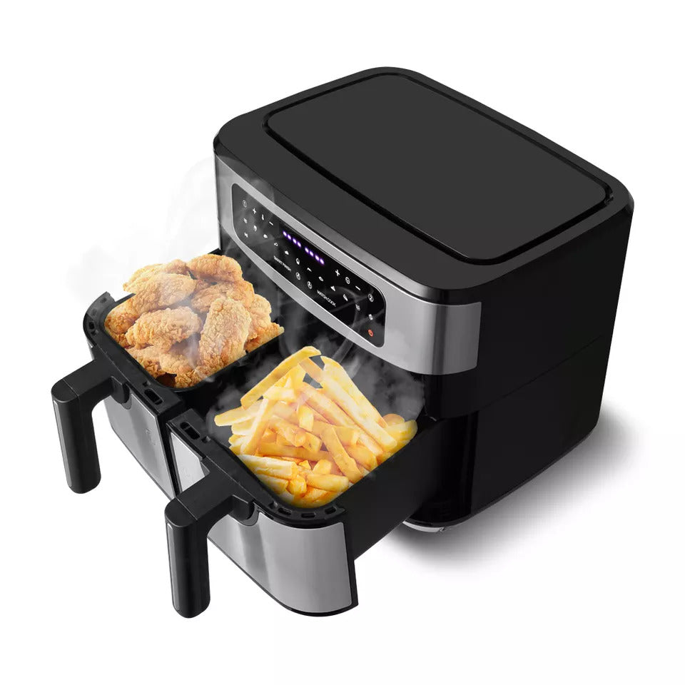 Super Crest Air Fryer 12 Liters/ 2600 W With Two Drawers (6l + 6l)