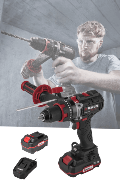 PARKSIDE PERFORMANCE® PSBSAP 20-Li C3 Cordless Impact Drill Driver, 20 V