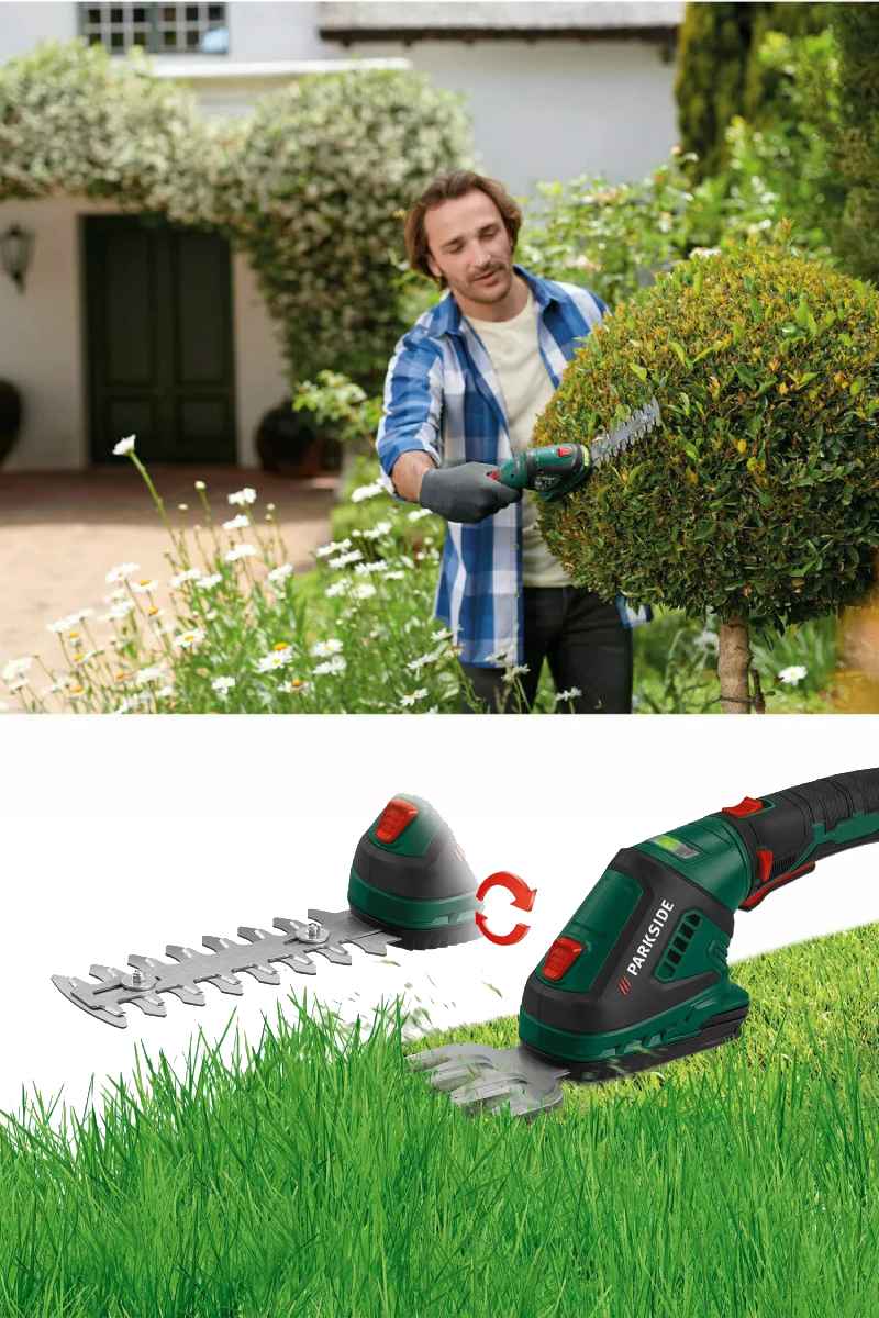 PARKSIDE Cordless Grass Hedge Trimmer PGSA 4 A2