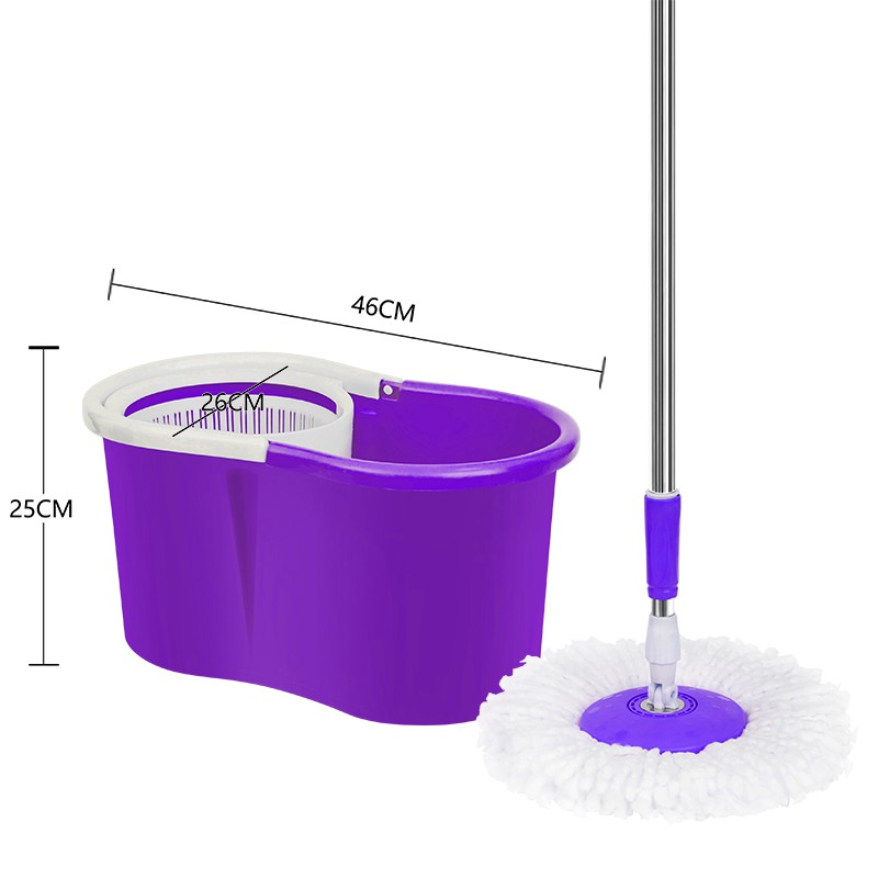 Microfiber 360° Spin Mop & Bucket Floor Cleaning