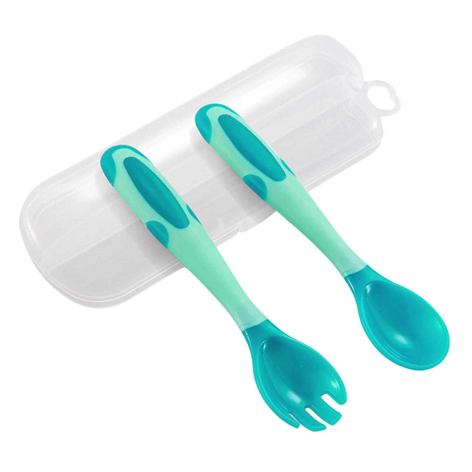 Temperature Sensitive Baby Spoon And Fork