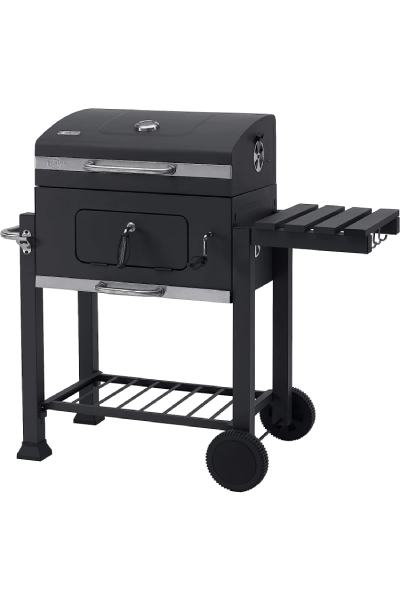 Tepro 1164 Trolley Toronto Click Charcoal Barbecue, 56 X 41.5 Cm, Anthracite/Stainless Steel