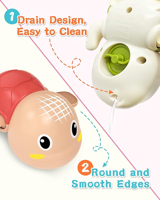 Exorany Bath Toys For Toddlers 