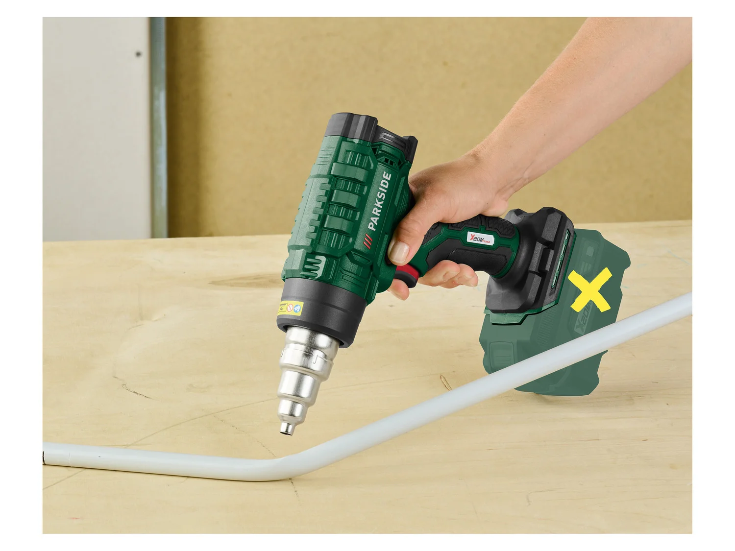 Parkside Cordless Heat Gun 20 V Without Battery And Charger