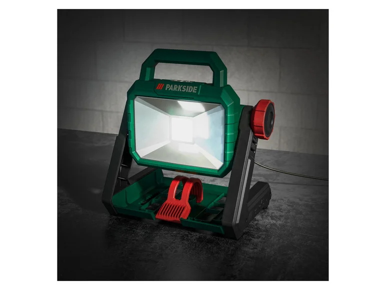 PARKSIDE® LED Construction Site Spotlight PLSA 20-Li A1, 20 V