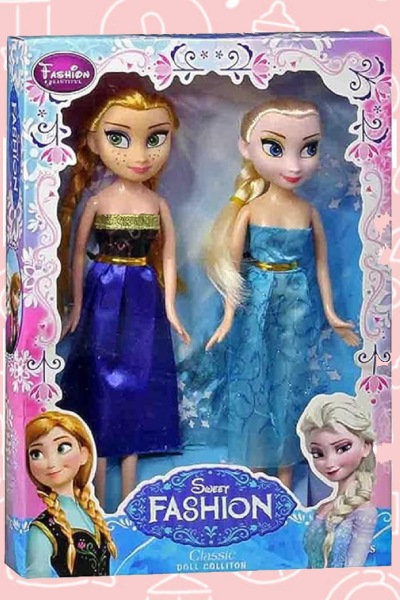 Tickles Anna Elsa Frozen Sister Doll 