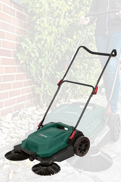 Parkside PKM 24 Sweeper With 2 Disc Brushes