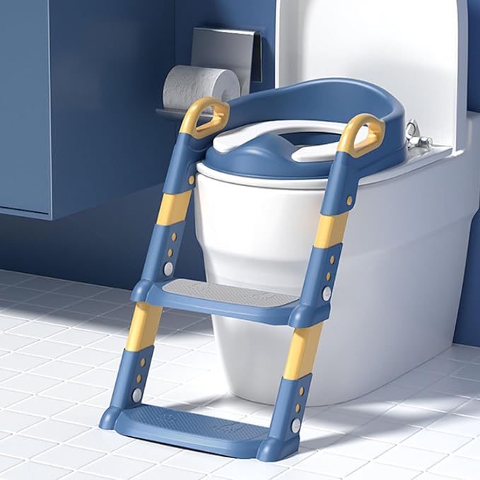 Toilet With Stairs