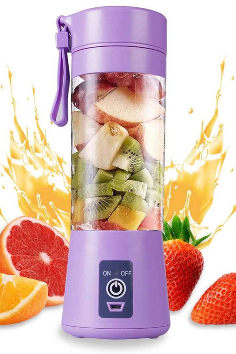 JUICE CUP Automatic Electric USB Rechargeable Mini Juicer Blende