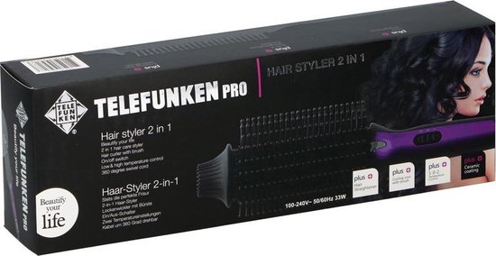 Telefunken Pro - Hair Styler 2-in-1 