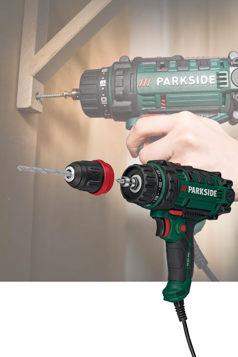 Parkside 2-Speed Power Screwdriver PNS 300 A1