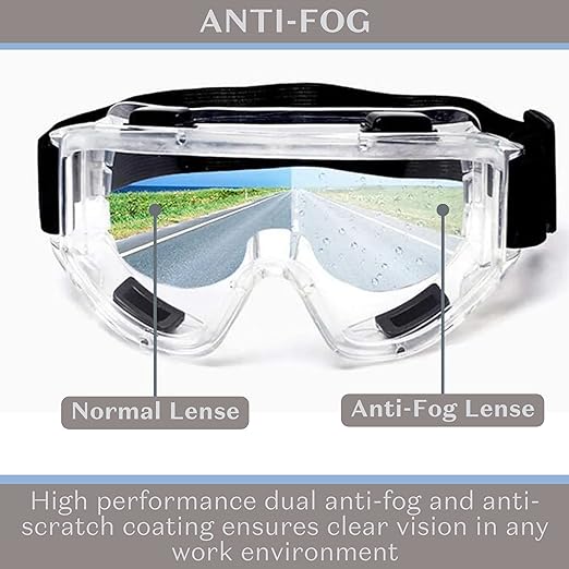Anti-Fog Protective Safety