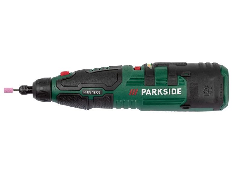 Parkside PFBS 12 B6 Cordless Precision Drill Grinder, 12 V