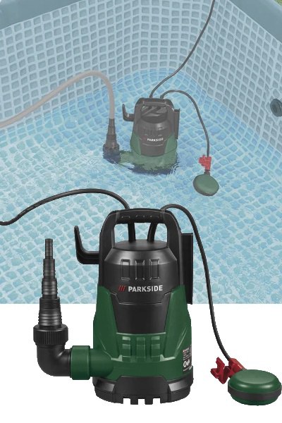 PARKSIDE® Submersible Clear Water Pump PTPK 400 B1