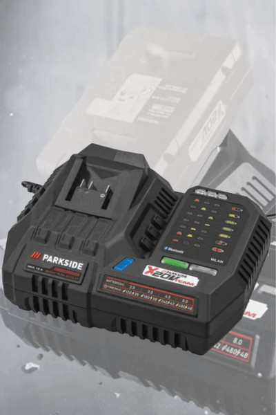 Parkside Performance Smart Battery Fast/Rapid Charger 20V 12A -PLGS 2012 A1 Wifi