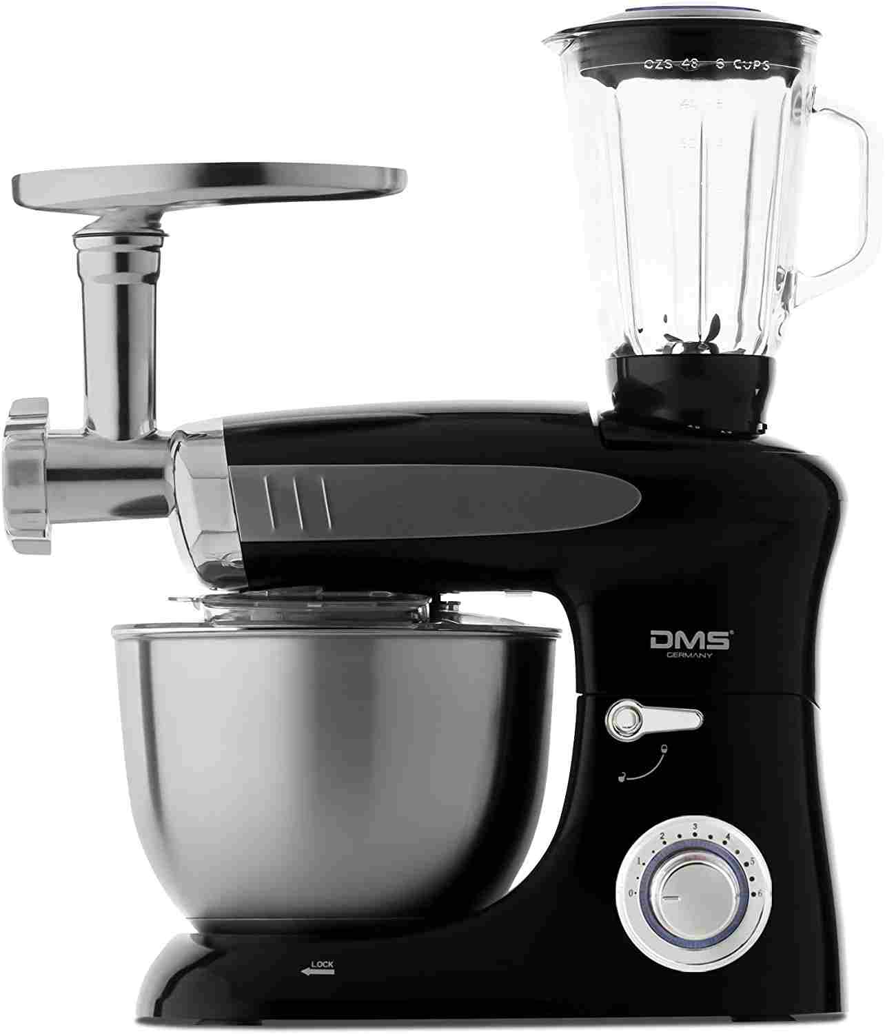 DMS KMFB-1900 3 In 1 Food Processor Mixing Machine 6.5 Litres