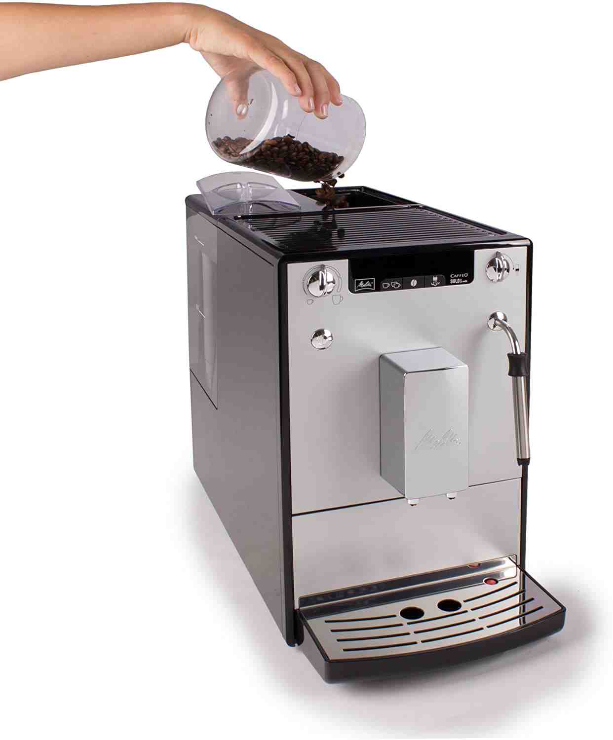 Melitta SOLO & Milk Bean To Cup Coffee Machine, With Milk Steamer