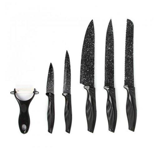 Granite Power Ceramic Coated Knife Set