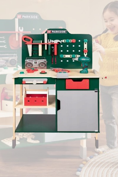 PLAYTIVE WORKBENCH WORKSHOP FOR CHILDREN