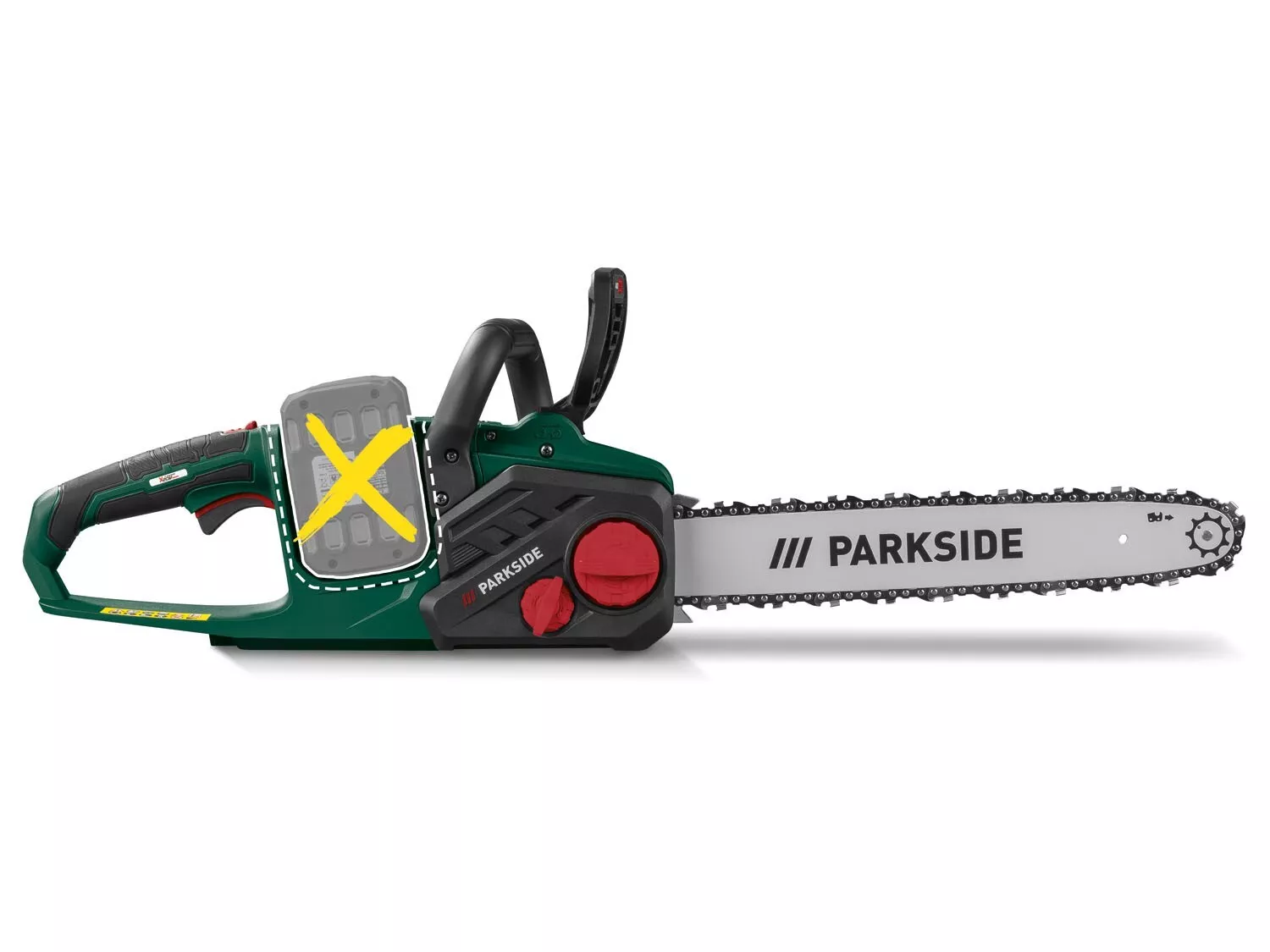 PARKSIDE Cordless Chainsaw PKSA 40-LI B2