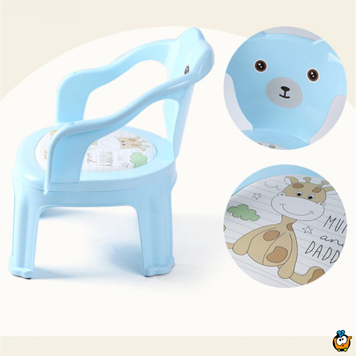 Children's Dining Chair With Plate 